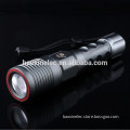 First class gift electric zoom Cree XM-L T6 rechargeable aluminumm alloy manufacturer led flashlight